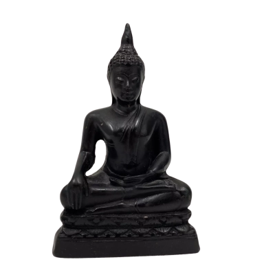 Buddha Decor Statue Black