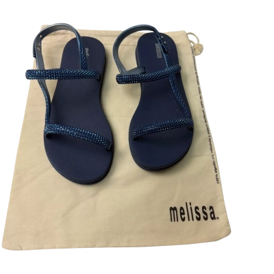New Melissa  Size 39 Sandals Blue 