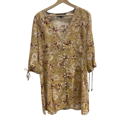 Kivari Floral Dress  Size XL 