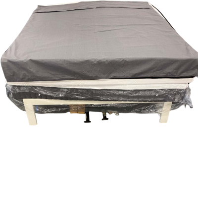 Conni Quilt Cover Double Charcoal Waterproof 