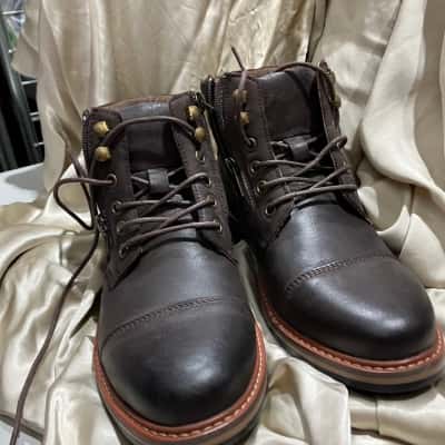 Zu Womens  Size 6 Lace up Boots Brown 