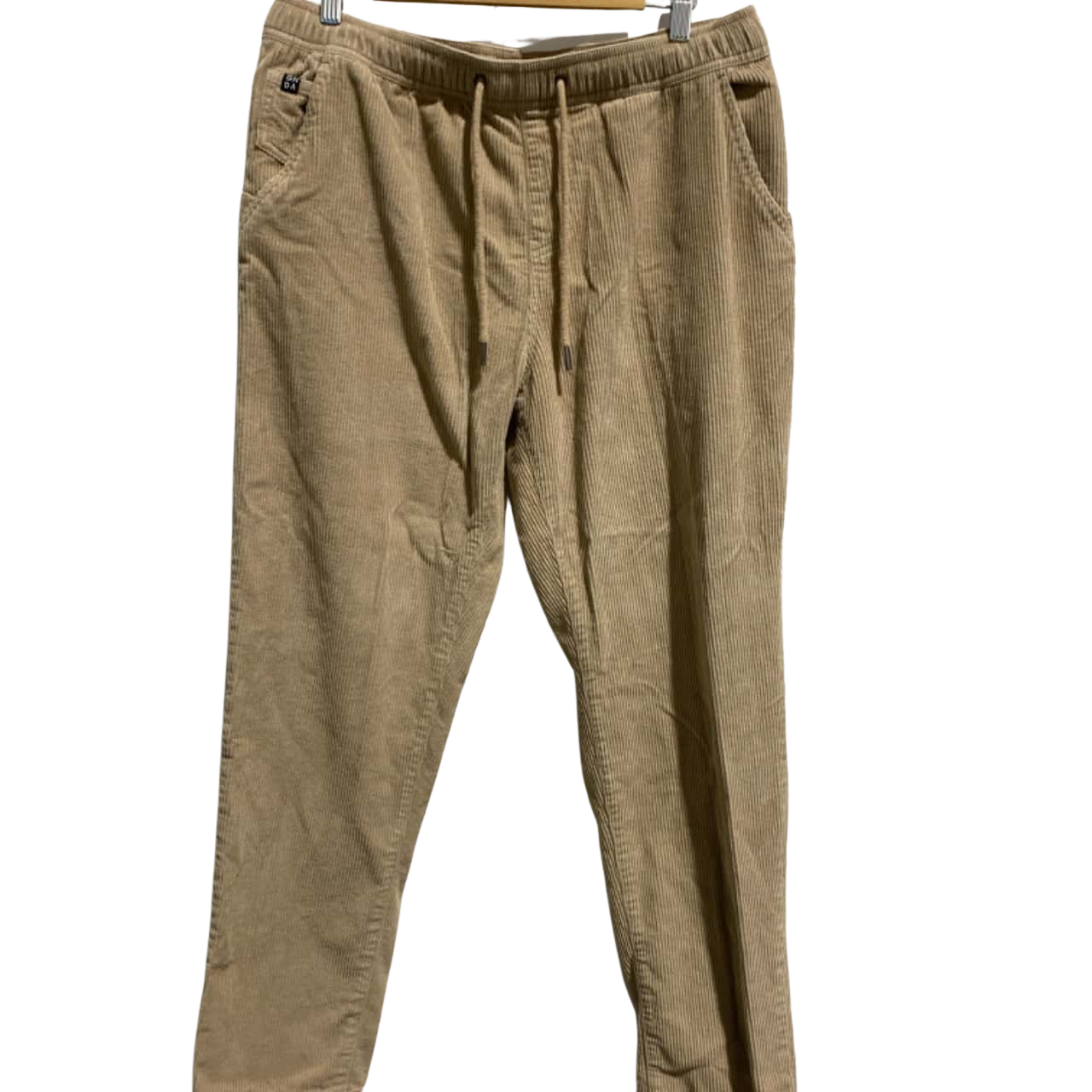 Ghanda Mens Size 34 Corduroy Beige / Nude Pant(s)