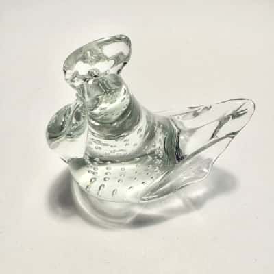 Hand blown Glass Rooster Paperweight