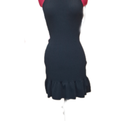 C/MEO Collective Womens  Size S Halter Neck Dress Black  
