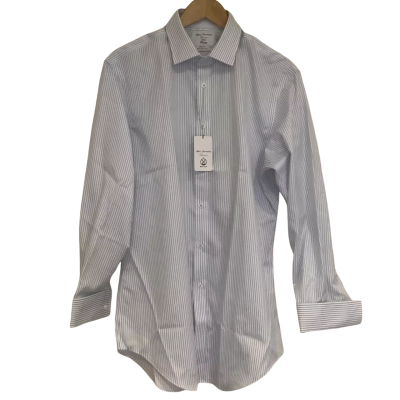 T.M Lewin. John Francomb Classic Fit Striped Shirt.   Size 42 