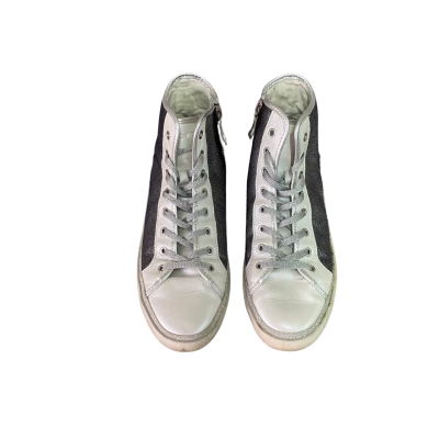 Crime London Womens  Size 39 Sneakers Silver / White 