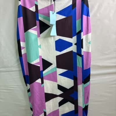Kookai Womens  Size 1 Maxi Skirt Multicoloured 