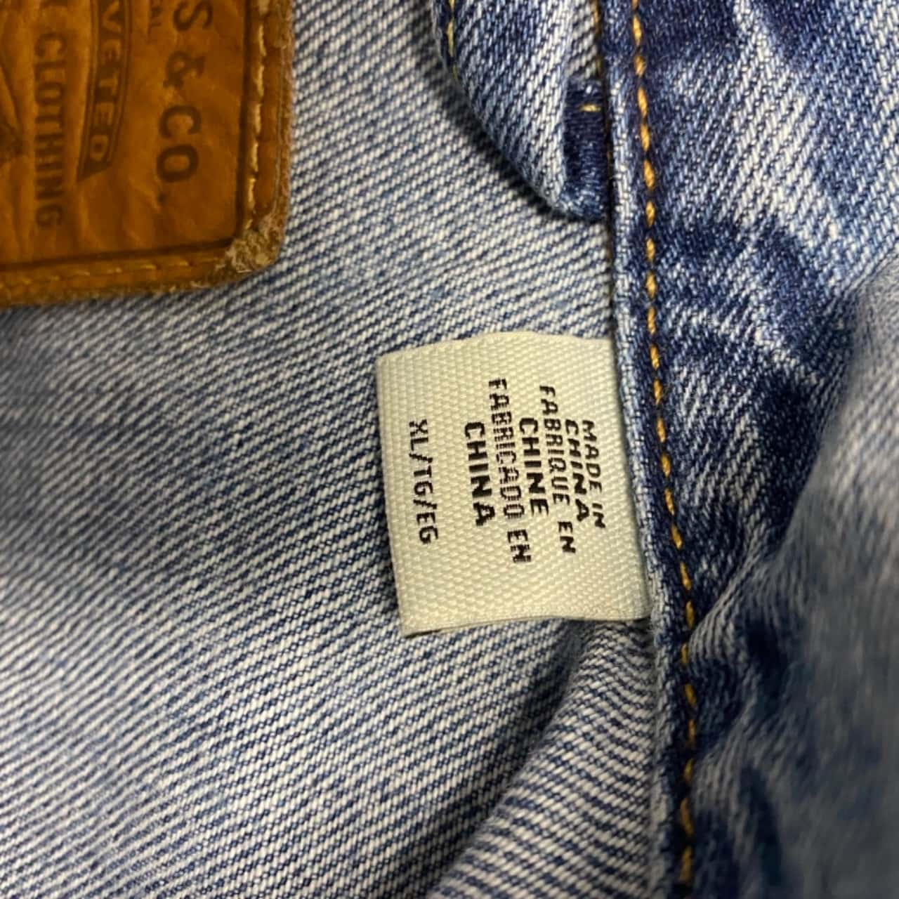 Levi's Mens Size XL Denim Jacket Blue (s)