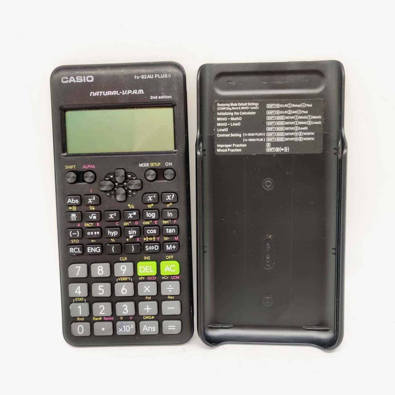 Casio Scientific Calculator fx82AU Plus ll Natural V.P.A.M. 2nd Edition