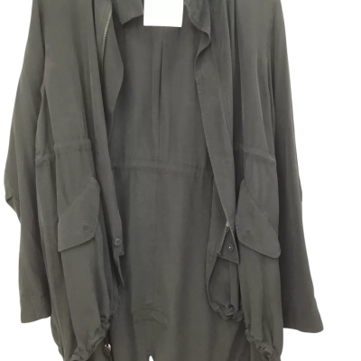 Scanlan Theodore Womens  Size 8 Open Jacket Black  
