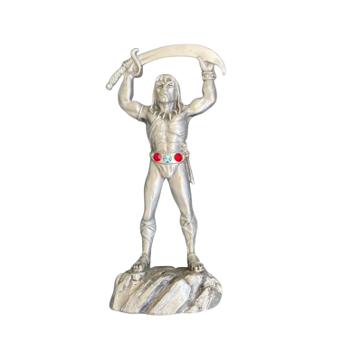 Pewter Barbarian Warrior