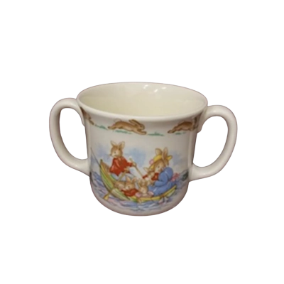 Royal Doulton Bunnykins Two Handle Children's Cup Mug English Bone China