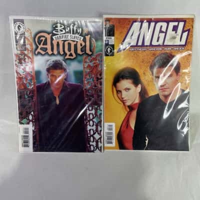 x2 Angel Comic Books (Buffy The Vampire Slayer)