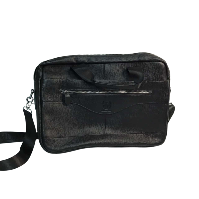  Mens Bull Captain Leather Brief Case