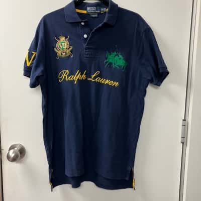 Polo Ralph Lauren Mens  Size XL Polo Shirt Navy Blue 