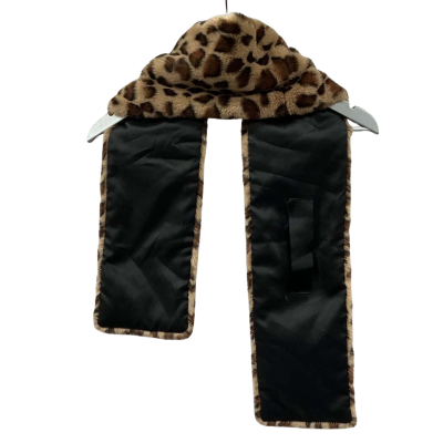 Seed Heritage Womens One Size Scarf Black / Leopard