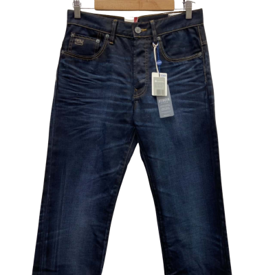 G-Star Raw 3301 Mens  Size W30 L32 Straight Leg Jeans Indigo RRP $170.00