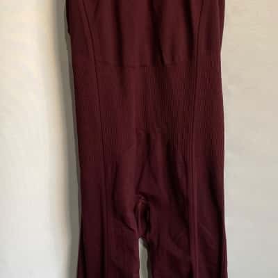 Women's ADIDAS BY STELLA MCCARTNEY Long body suit  Size S Maroon 