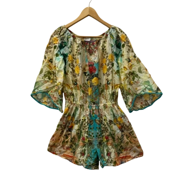 Milla by Camilla Girl's Playsuit "Gardens of Queluz" - Size 14 Youth