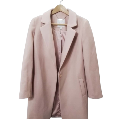 Forever New Womens Size 12 Trenchcoat Pink  