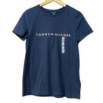BNWT Tommy Hilfiger Womens Size S Navy Blue Logo T-shirt  