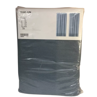 Marjun IKEA Blue Curtains 145 x 250cm 