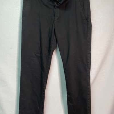 Connor Mens  Size 36 Straight Leg Pants Black  