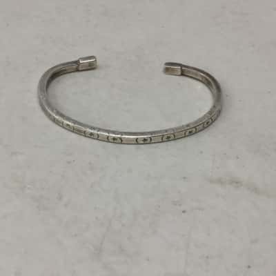 Women’s Sterling Silver Cuff Bracelets W/Star Design 