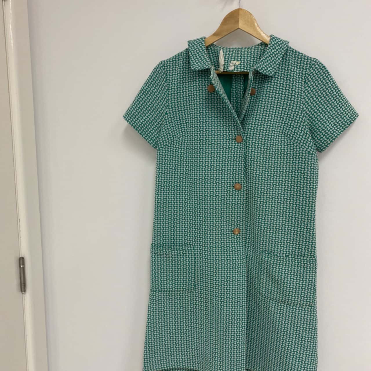 Vintage Short Sleeve Dress (s)