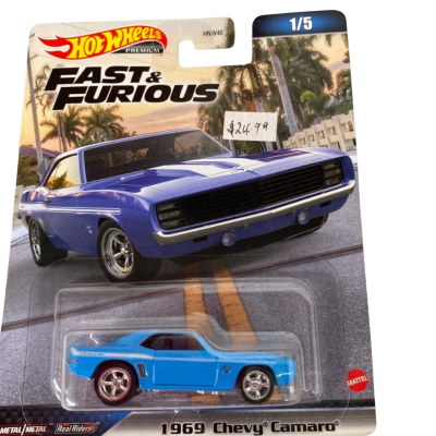 Hot Wheels Fast & Furious 1969 Chevy Camaro 