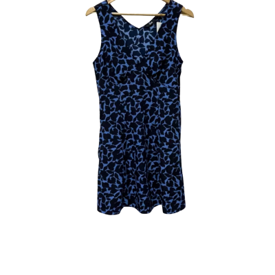 UNI QLO  Womens  Size S Casual Dress / Sleeveless Dress  Black  / Blue 
