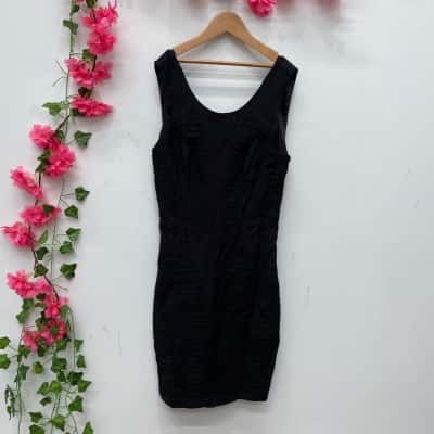 Bluejuice Womens Size 8 Mini Dress Black  