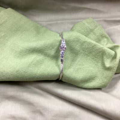  Womens Bracelet clear stones