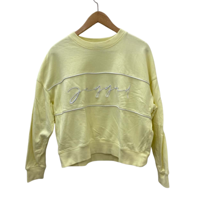 Jaggad Womens  Size M Sweatshirt Yellow 