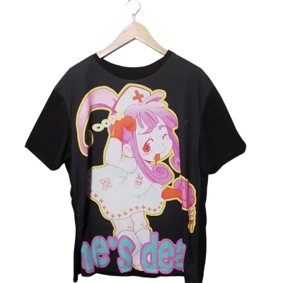  Womens  Size XXL T-shirt Black  