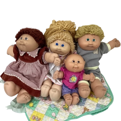 Vintage 1983-1985 Cabbage Patch Doll Bundle x4