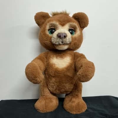 FurReal Cubby, The Curious Bear Interactive Toy *WORKING*