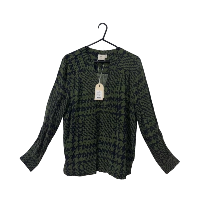 ELK Green Portus Print Mar Top Size 12