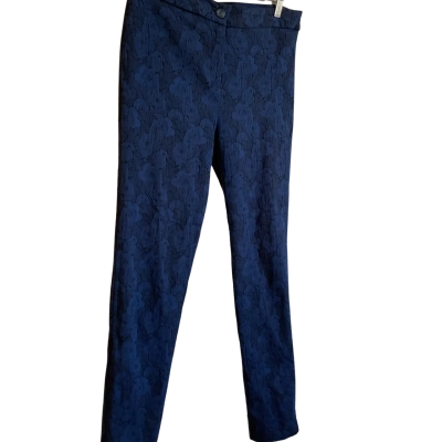 “Liz Jordan “ Womens - Size 10 -Navy Blue / Pattern 