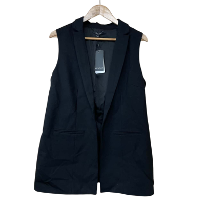 Brand New - Basque Black Vest - Size 14