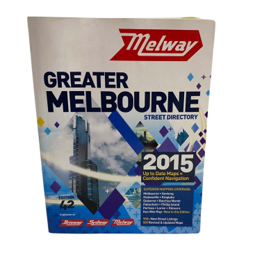 Melway Greater Melbourne Street Directory 2015 Edition 42