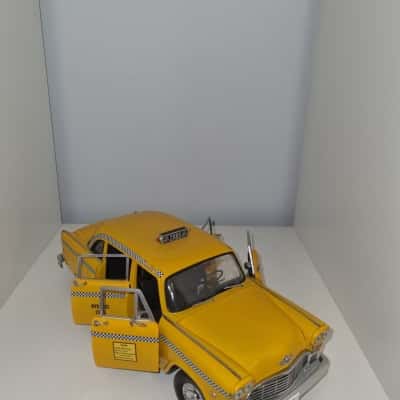 NYC Taxi 1977 Checker Friends 2X85 Cab Dir Cast