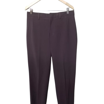 Zara Womens  Size M Wide Leg Pants Purple 