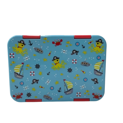 Kids pirate ship lunchbox