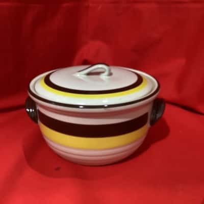 1970’s Glenwood Collection Lidded Casserole Dish - Country Sunset Pattern