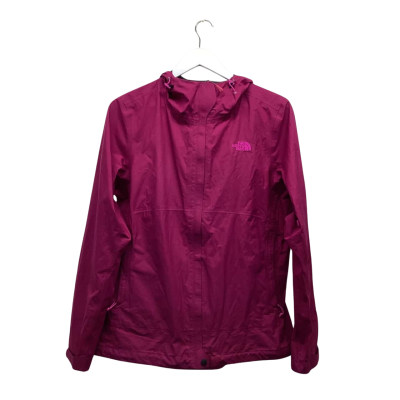 The North Face Size L Hooded Fuchsia Jacket 