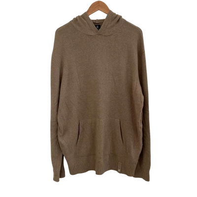  Boggi Mens  Size XXL Hoodie Brown 