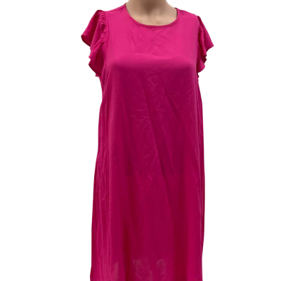 Proud Poppy Clothing Womens  Size 8 Babydoll Dress / Short Sleeve Dress  Pink  