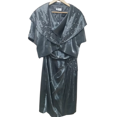 BNWT Studibaker Womens Size 14 Cocktail Dress Silver 