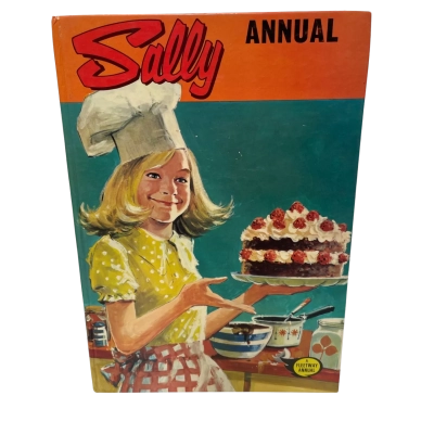 Vintage early 70s Sally annual books hardcover
